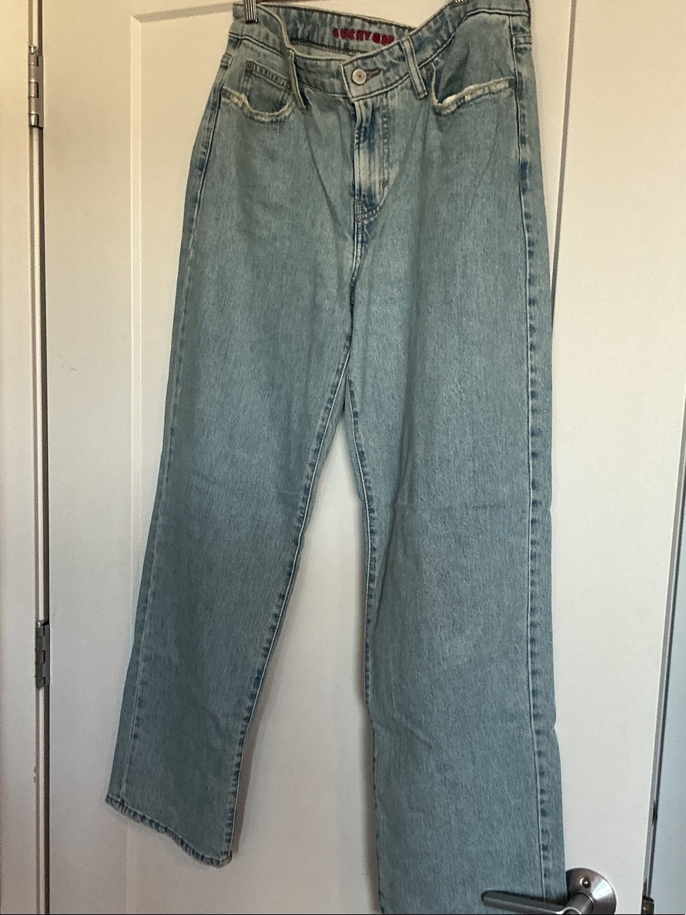 Lucky Brand Light Blue Wide Leg Jeans